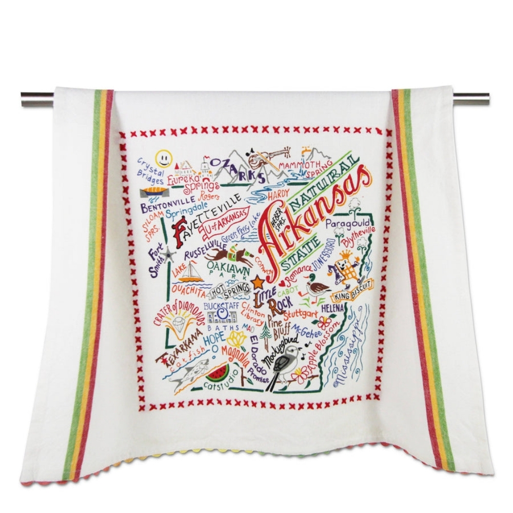 Catstudio ARKANSAS State Dish Towels NIP